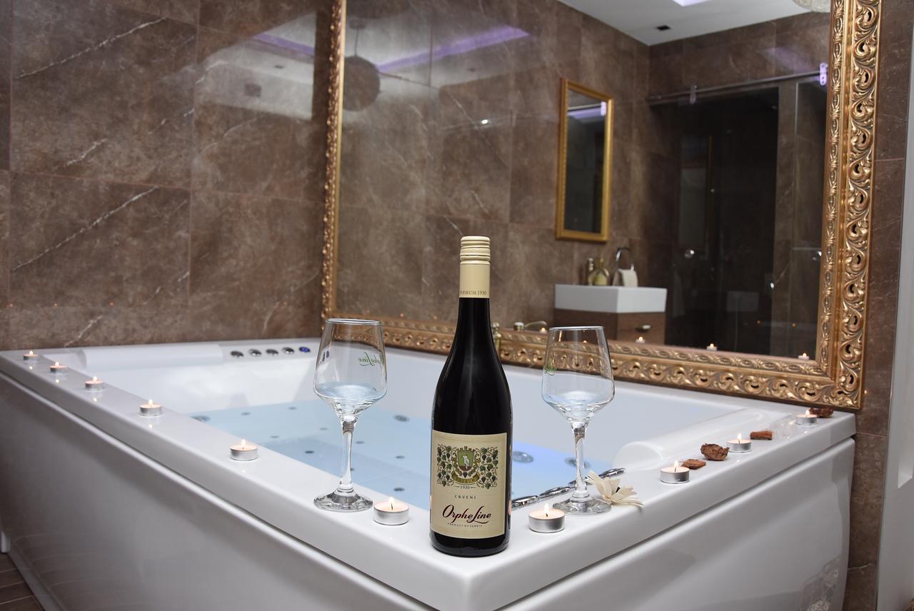 Central Business Apartments Jacuzzi Belgrado Esterno foto